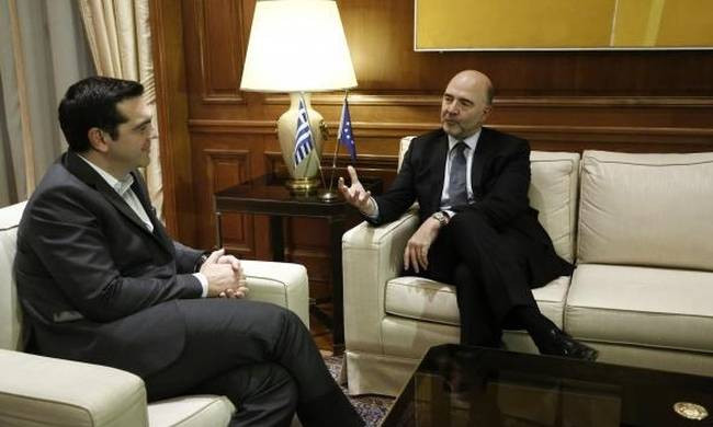 Συνάντηση Τσίπρα – Μοσκοβισί στο Μαξίμου